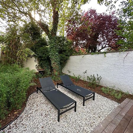 Luxury Apartment With Cosy Garden! Gent Eksteriør billede