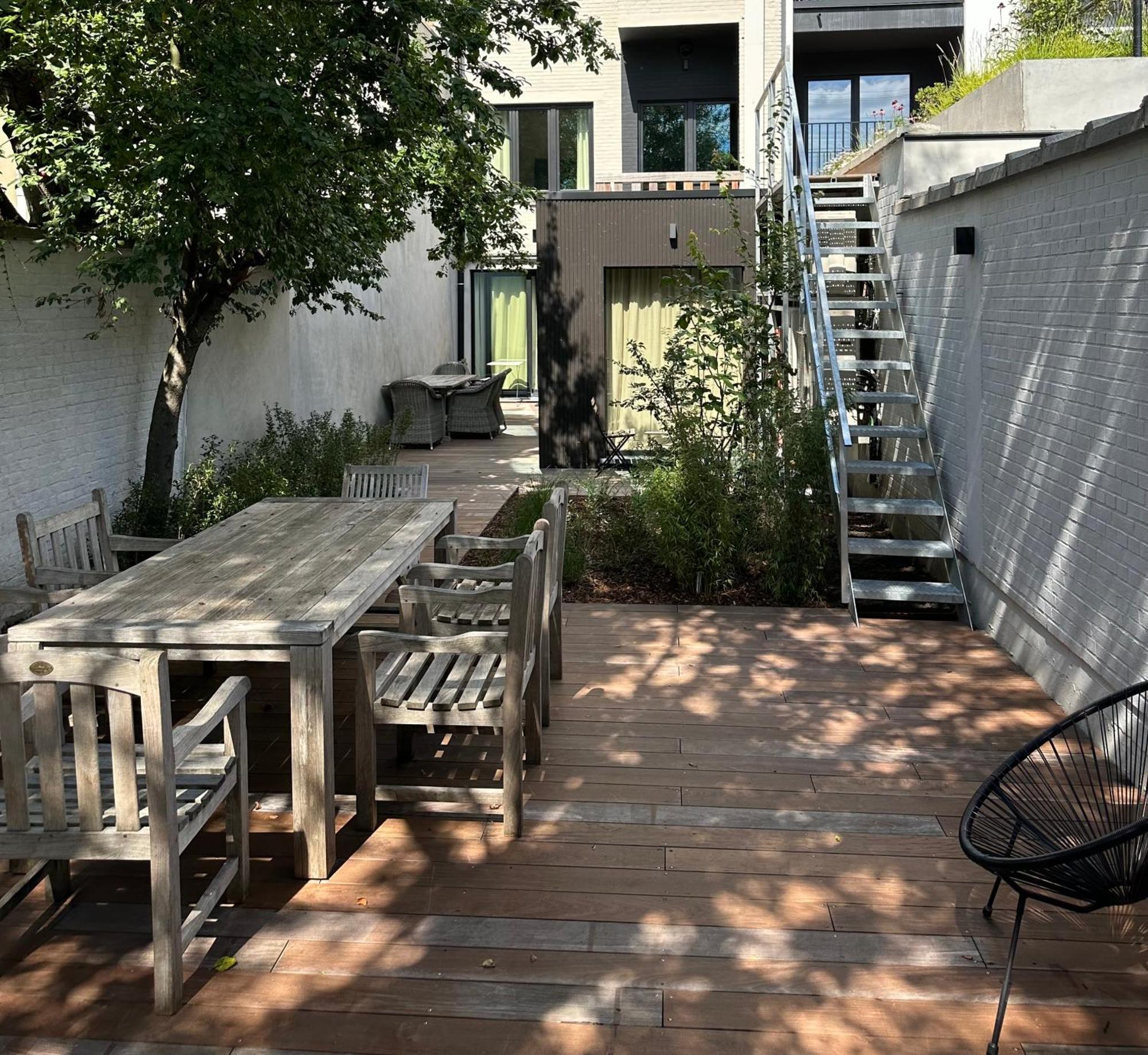 Luxury Apartment With Cosy Garden! Gent Eksteriør billede