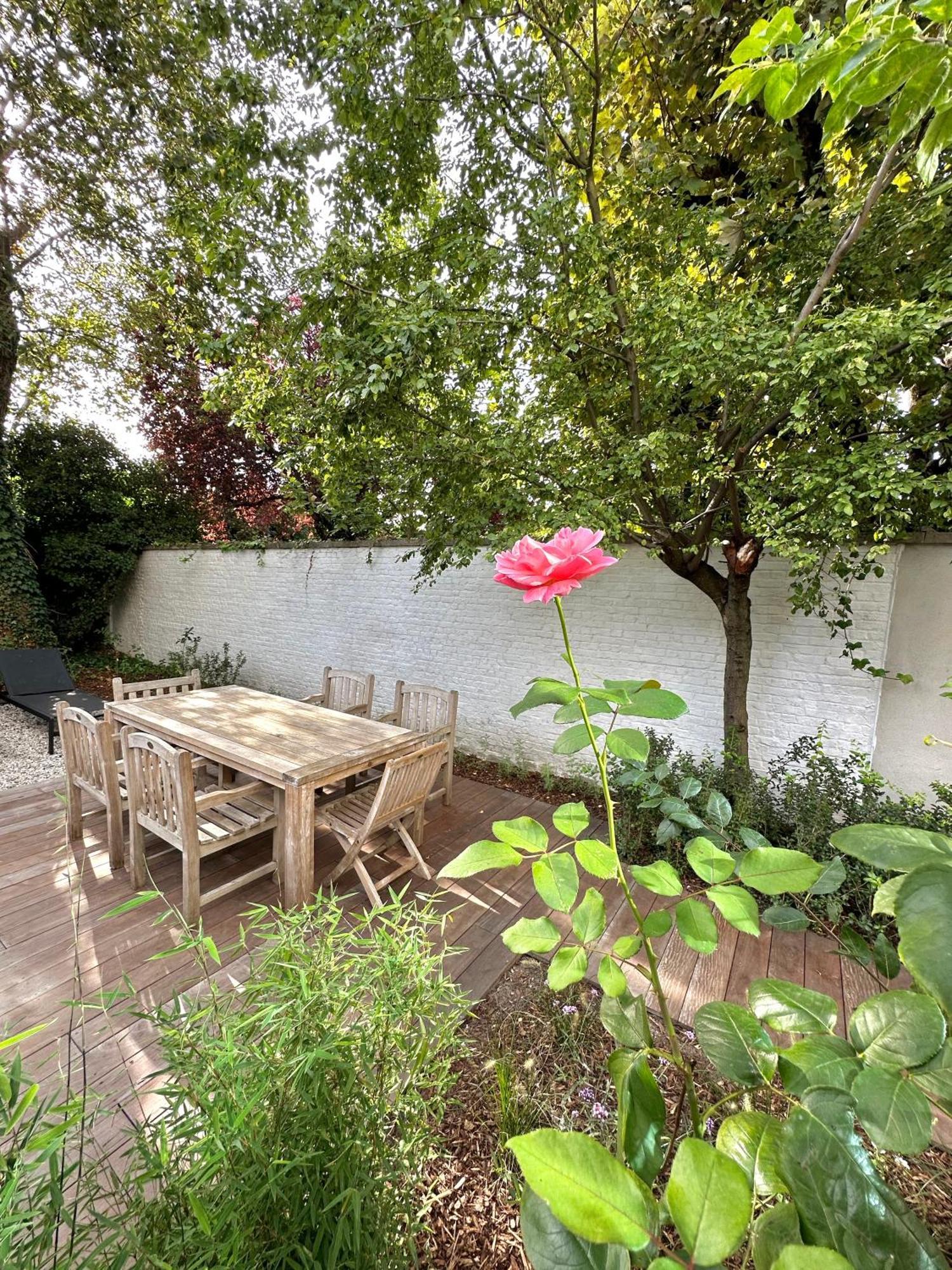 Luxury Apartment With Cosy Garden! Gent Eksteriør billede